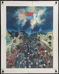 2r0084 CHARLES BOYER signed #2854/5000 22x28 art print 1985 by the artist, Olympic Night at Disney!