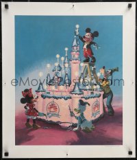 2r0086 CHARLES BOYER signed #1453/4000 21x25 art print 1985 by the artist, 30th Anniversary, Disney!