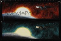 2r0164 STAR TREK INTO DARKNESS 2 IMAX 12x36 special posters 2013 glow-in-the-dark images of the Enterprise!