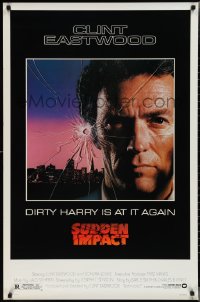 2r1167 SUDDEN IMPACT 1sh 1983 Clint Eastwood is at it again as Dirty Harry, great image!