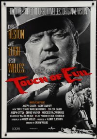 2r1187 TOUCH OF EVIL 1sh R1998 Charlton Heston, Janet Leigh, image of Orson Welles!