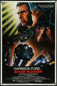 2s0125 BLADE RUNNER 40x60 1982 Ridley Scott sci-fi classic, art of Harrison Ford by John Alvin!