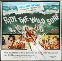 2s0014 RIDE THE WILD SURF 6sh 1964 ultimate poster for surfers to display on their wall!