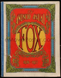 2s0076 FOX 1926-27 Spanish campaign book 1926 Seventh Heaven, What Price Glory, Tom Mix, ultra rare!