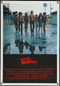 2s0703 WARRIORS linen English 1sh 1979 Walter Hill, best completely different image of gang members!