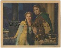 2s0194 ADVENTURES OF ROBIN HOOD LC 1938 best c/u of Errol Flynn & pretty Olivia De Havilland, rare!