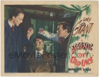 2s0197 ARSENIC & OLD LACE LC 1944 Peter Lorre & Raymond Massey toast over bound & gagged Cary Grant!