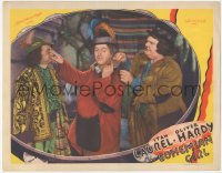 2s0200 BOHEMIAN GIRL LC 1936 Stan Laurel & Oliver Hardy stealing man's purse through deception, rare!