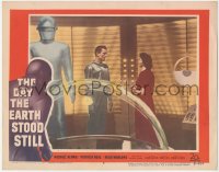 2s0210 DAY THE EARTH STOOD STILL LC #5 1951 classic image of Michael Rennie, Neal & Gort in ship!