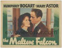 2s0228 MALTESE FALCON LC 1941 c/u of Humphrey Bogart embracing Gladys George, John Huston, rare!
