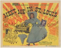 2s0176 MEET ME IN ST. LOUIS TC 1944 Judy Garland & Margaret O'Brien, Vincente Minnelli, very rare!