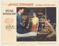 2s0186 REAR WINDOW LC #5 1954 Alfred Hitchcock, Wendell Corey talks to Grace Kelly & Jimmy Stewart!