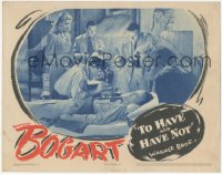 2s0259 TO HAVE & HAVE NOT LC 1944 tense scene with Humphrey Bogart & Lauren Bacall, Howard Hawks!