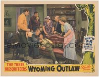 2s0261 WYOMING OUTLAW LC 1939 John Wayne, Crash Corrigan & Raymond Hatton, Three Mesquiteers, rare!