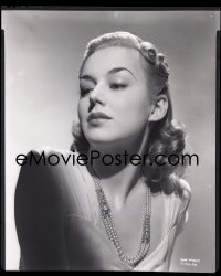 2s0271 ANNE SHIRLEY camera original 8x10 negative 1940s close portrait of the sexy blonde actress!