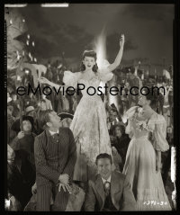 2s0302 HARVEY GIRLS camera original 8x10 negative 1945 Judy Garland singing, deleted scene!