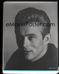 2s0385 JAMES DEAN 8x10 studio negative 1950s head & shoulders portrait of the cult legend!