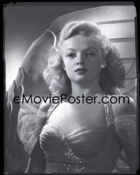 2s0325 MYRNA DELL camera original 8x10 negative 1940s c/u of the sexy former Earl Carroll showgirl!