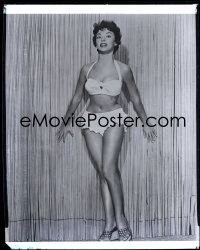 2s0417 RITA MORENO 8x10 studio negative 1950s full-length in sexy bikini early in her career!