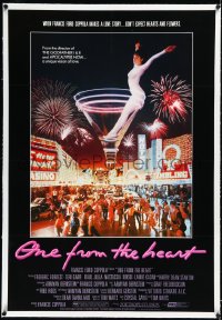2s1127 ONE FROM THE HEART linen int'l 1sh 1982 Francis Ford Coppola, Nastassja Kinski in Las Vegas!