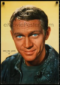 2s0483 STEVE McQUEEN 15x21 French special poster 1960s wonderful portrait of The King of Cool, rare!