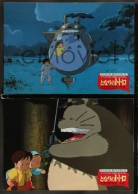 2s0147 MY NEIGHBOR TOTORO set of 8 Japanese LCs 1988 classic Hayao Miyazaki anime cartoon, rare!