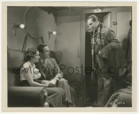 2t1868 BLACK CAT 8.25x10 still 1934 Bela Lugosi with David Manners & pretty Julie Bishop on train!