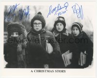 2t1649 CHRISTMAS STORY signed 8x10 REPRO photo 1983 by Billingsley, Schwartz, Robb, AND Petrella!