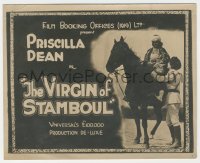 2t1562 VIRGIN OF STAMBOUL English 8x10 title LC 1920 Priscilla Dean, early Tod Browning, ultra rare!