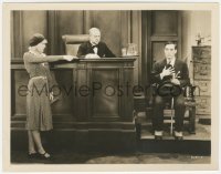 2t1923 SIDEWALKS OF NEW YORK 8x10.25 still 1931 Anita Page points at shocked Buster Keaton in court!