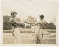 2t1946 WEST POINT 8x10.25 still 1927 cadet William Bakewell romancing beautiful young Joan Crawford!