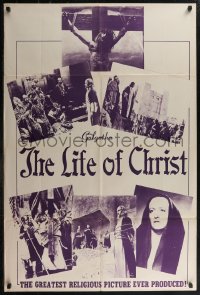 2t0995 BEHOLD THE MAN 1sh R1950s Julien Duvivier's Golgotha, The Life of Christ, biblical melodrama!