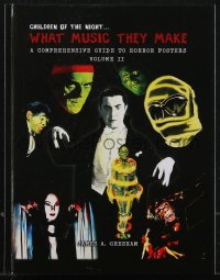 2t0735 CHILDREN OF THE NIGHT: WHAT MUSIC THEY MAKE hardcover book 2018 guide to horror posters!