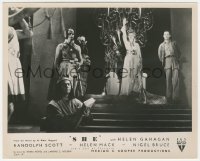 2t1577 SHE English FOH LC 1935 Randolph Scott standing by Helen Gahagan at her throne!