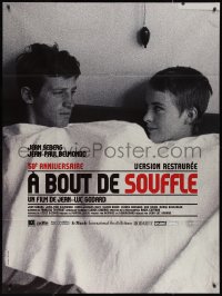 2t0166 A BOUT DE SOUFFLE French 1p R2010 Jean-Luc Godard classic, Jean Seberg, Jean-Paul Belmondo