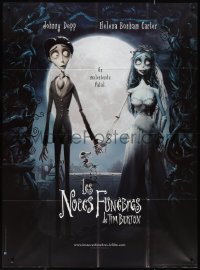 2t0183 CORPSE BRIDE French 1p 2005 Tim Burton stop-motion animated horror musical, great image!