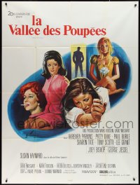 2t0268 VALLEY OF THE DOLLS French 1p 1968 Sharon Tate, Jacqueline Susann, different Grinsson art!