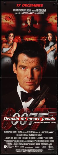 2t0160 TOMORROW NEVER DIES advance French door panel 1997 Pierce Brosnan as James Bond, Yeoh, Hatcher