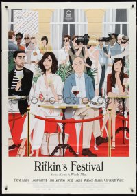 2t0126 RIFKIN'S FESTIVAL Italian 1p 2021 Woody Allen, Labanda art of Wallace Shawn & cast!