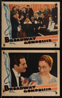 2t1441 BROADWAY GONDOLIER 2 LCs 1935 Dick Powell & frazzled Joan Blondell + Louise Fazenda & Alcayde!
