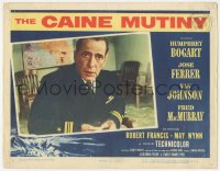 2t1260 CAINE MUTINY LC 1954 best close up of Humphrey Bogart in uniform as Captain Queeg!