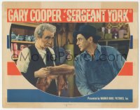 2t1327 SERGEANT YORK LC 1941 c/u of World War I's most decorated soldier Gary Cooper & Brennan!
