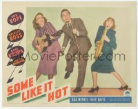 2t1333 SOME LIKE IT HOT LC 1939 Bob Hope dancing, Shirley Ross w/ guitar, Una Merkel w/ sax, rare!