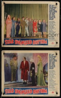 2t1454 STAR SPANGLED RHYTHM 2 LCs 1943 images of Paramount's best 1940s stars!