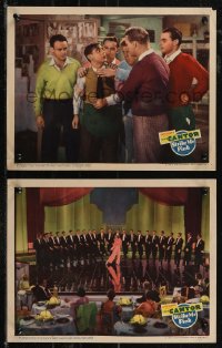 2t1455 STRIKE ME PINK 2 LCs 1936 Eddie Cantor being manhandled + sexy Dona Drake dancing as Rita Rio!