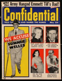 2t0867 CONFIDENTIAL magazine May 1956 Frank Sinatra is the Tarzan of the boudoir!