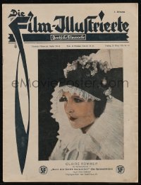 2t0459 DIE FILM ILLUSTRIERTE German exhibitor magazine March 23, 1928 Fritz Lang's Spione & more!