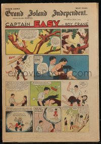 2t0009 SUNDAY COMIC SECTION newspaper comic section June 7, 1941 Captain Easy, Brenda Breeze & more!