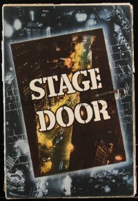 2t0404 STAGE DOOR pressbook 1937 Katharine Hepburn, Ginger Rogers, Adolphe Menjou, ultra rare!