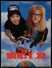 2t0784 WAYNE'S WORLD presskit w/ 5 stills 1992 Mike Myers & Dana Carvey from Saturday Night Live!